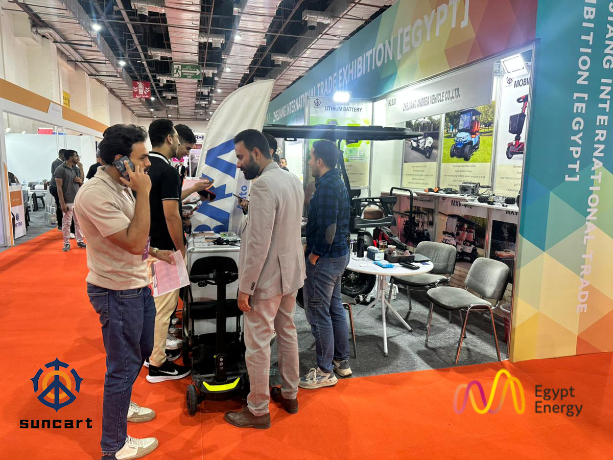 Suncart team at Egypt Energy 2025, day 1