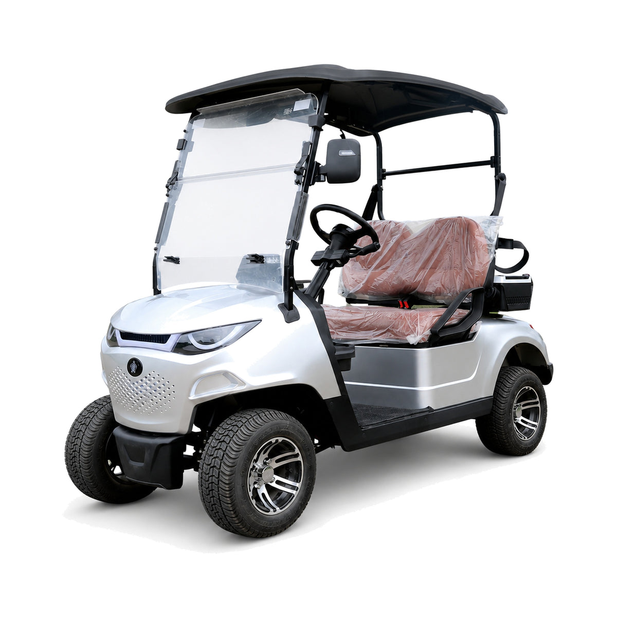 Suncart® MXV BREEZE 2 – 2-Seater Electric Golf Cart | Passenger Cart | Resort Cart | Community Cart | (2+0) | Street Tire