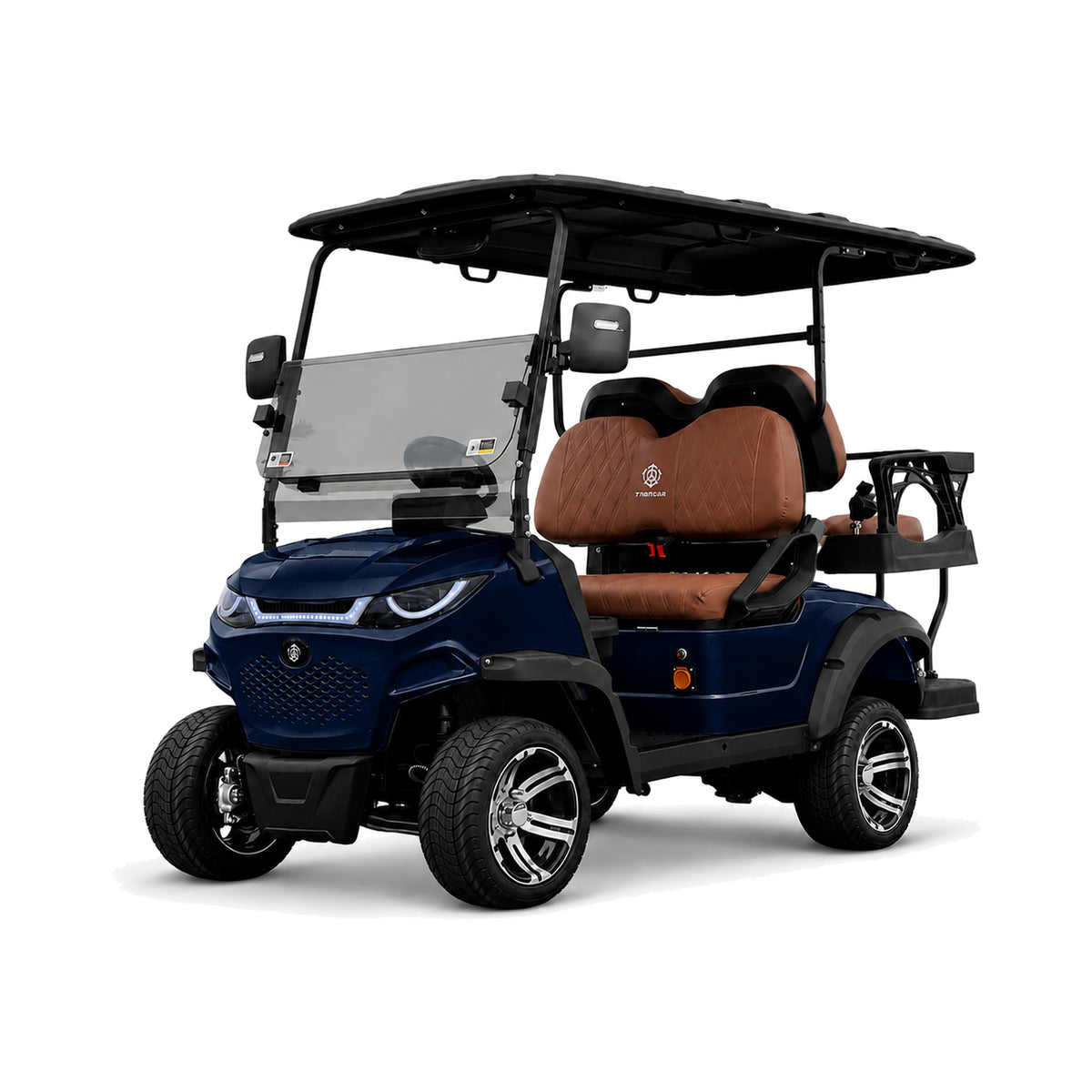 Suncart® MXV CRUISER 4 – 4-Seater Electric Golf Cart | Passenger Cart | Resort Cart | Family Cart | (2+2) | Street Tire