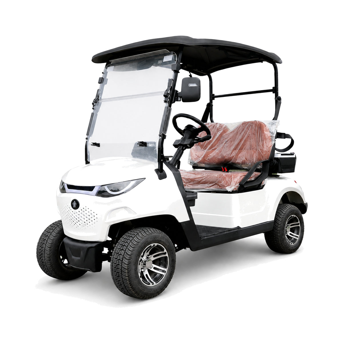 Suncart® MXV BREEZE 2 – 2-Seater Electric Golf Cart | Passenger Cart | Resort Cart | Community Cart | (2+0) | Street Tire