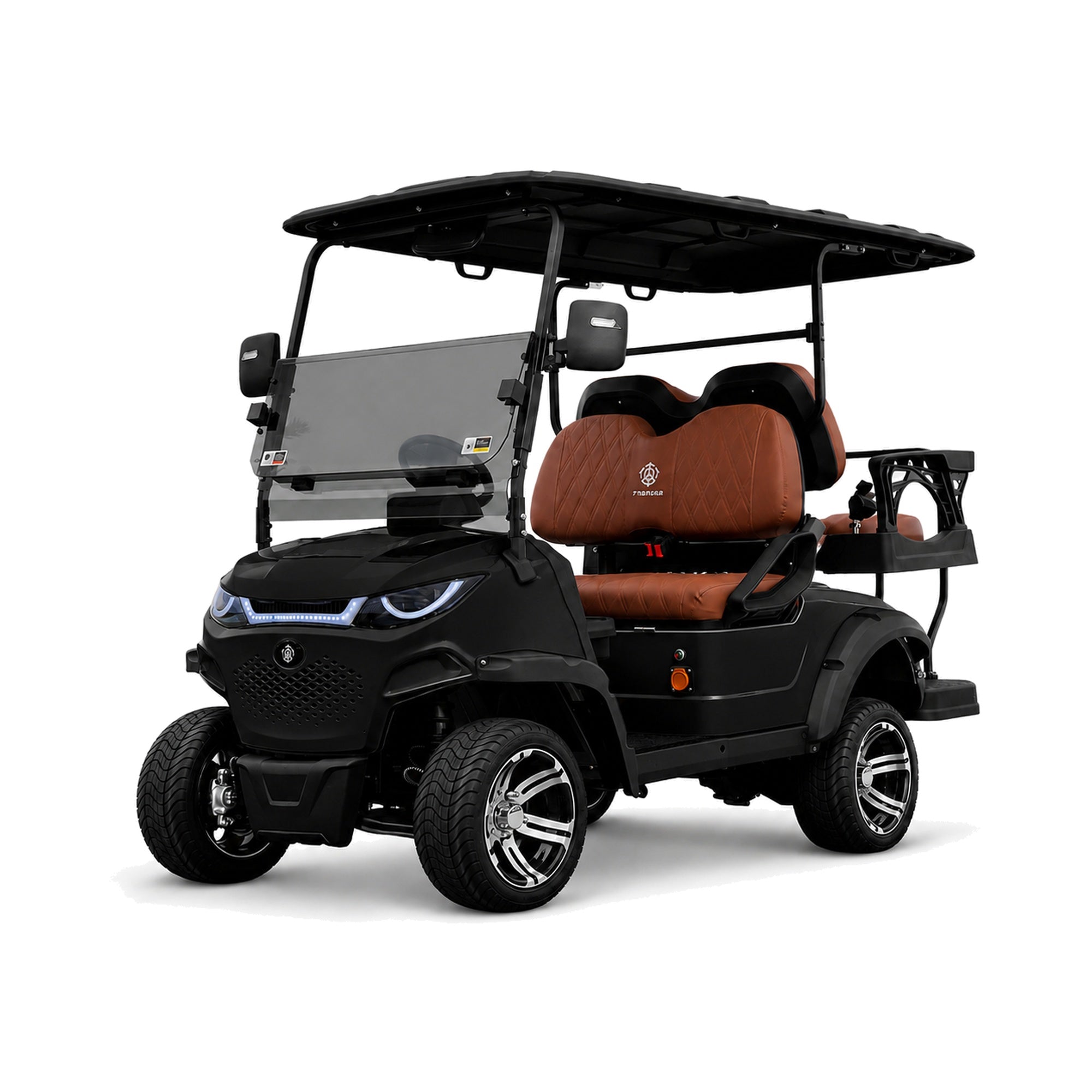 Suncart® MXV CRUISER 4 – 4-Seater Electric Golf Cart | Passenger Cart | Resort Cart | Family Cart | (2+2) | Street Tire