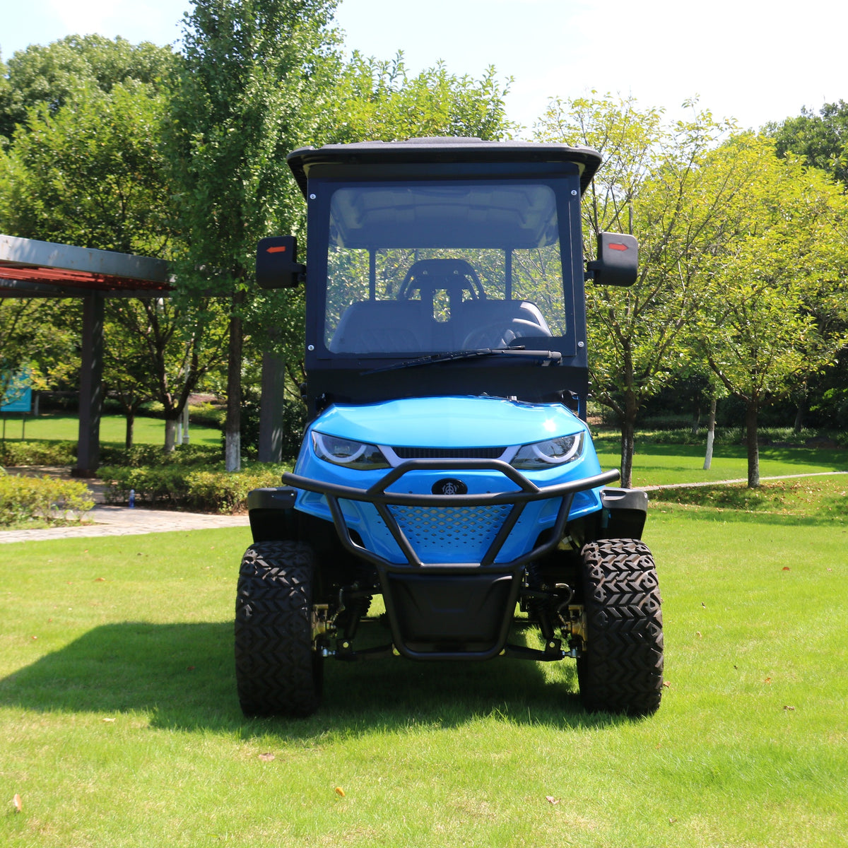 Suncart® MXV VOYAGER 4 Trail Limited Edition – 4-Seater Electric Lifted High Suspension Golf Cart | Passenger Cart | Resort Cart | Family Cart | Off-Road Tire
