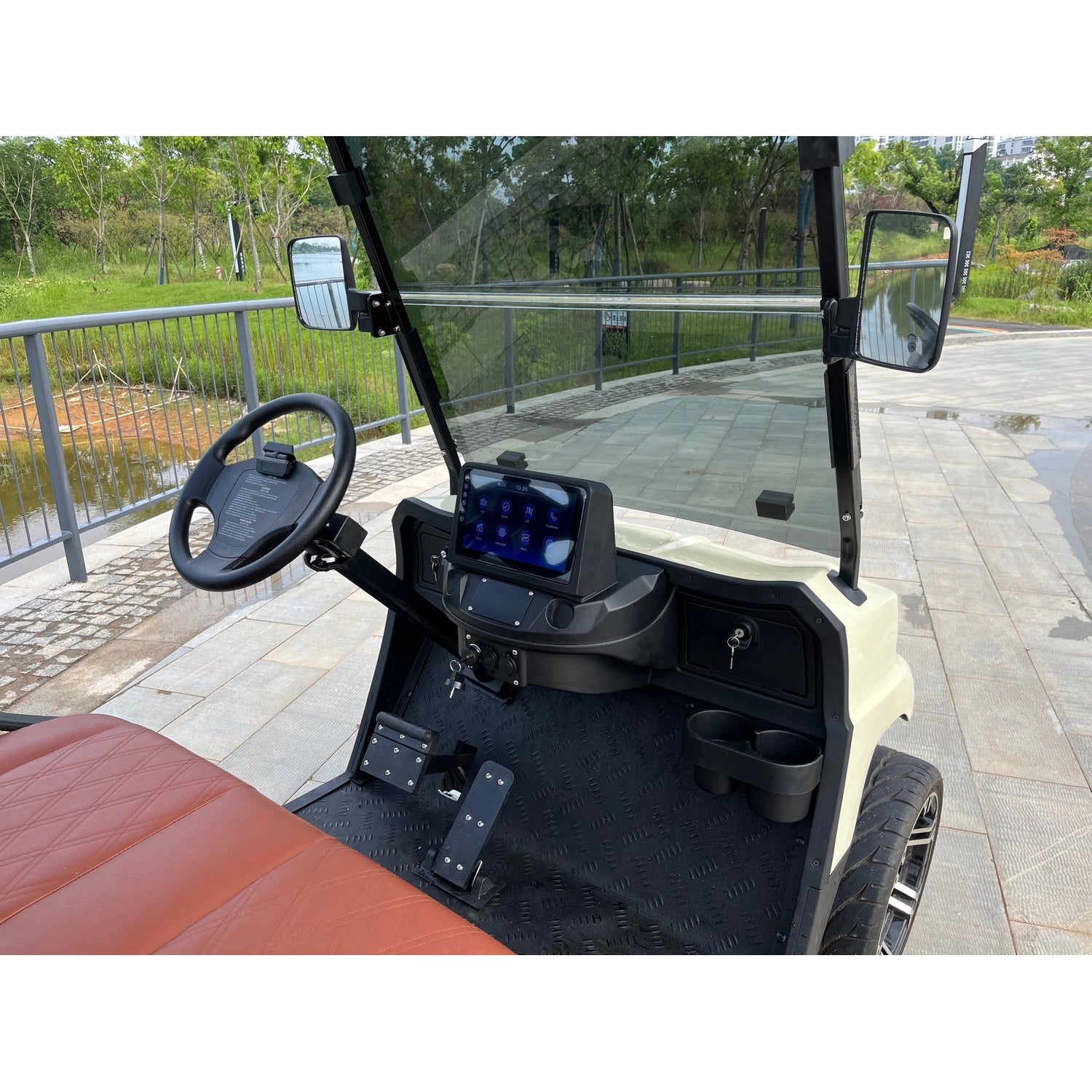 2-Seater Electric Golf Cart