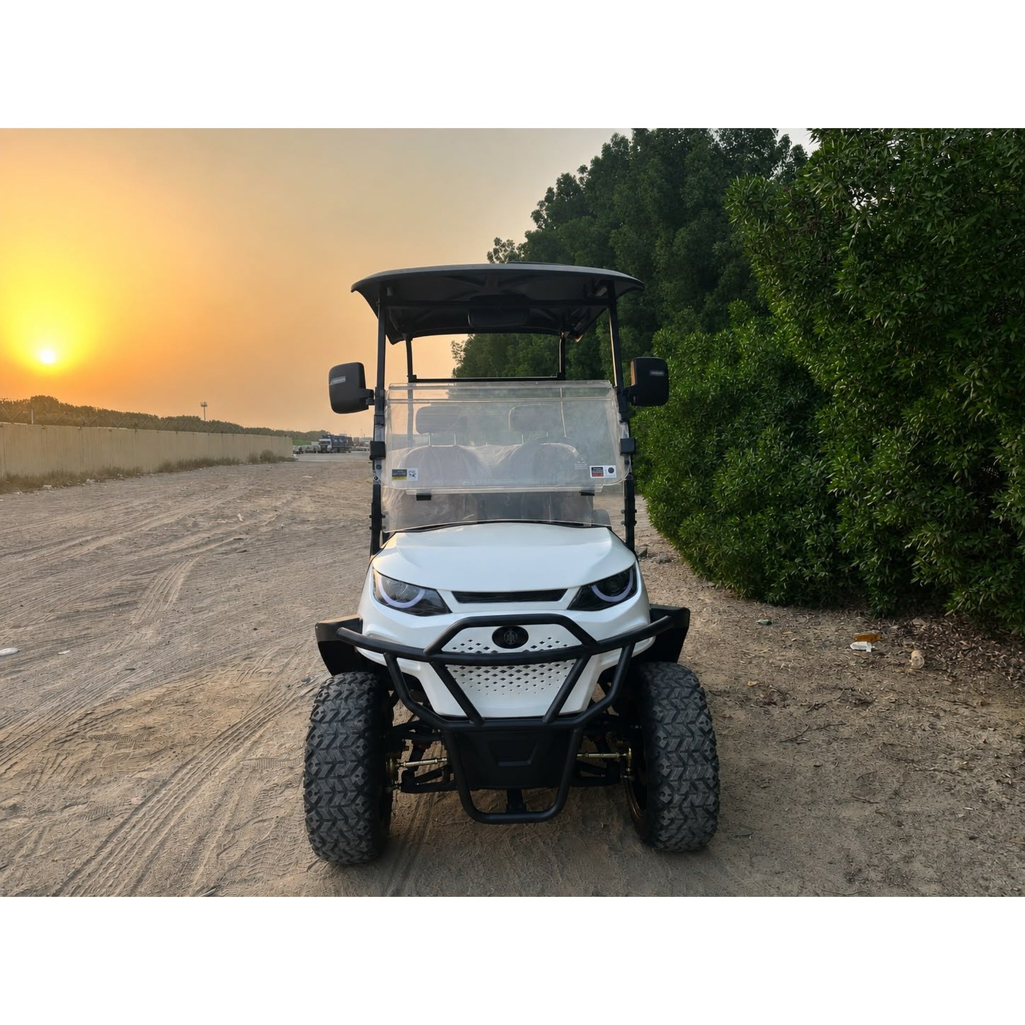 Suncart® MXV HAULER 4 – 4-Seater Electric Utility Cart with Truck Bed | Off-Road Tire