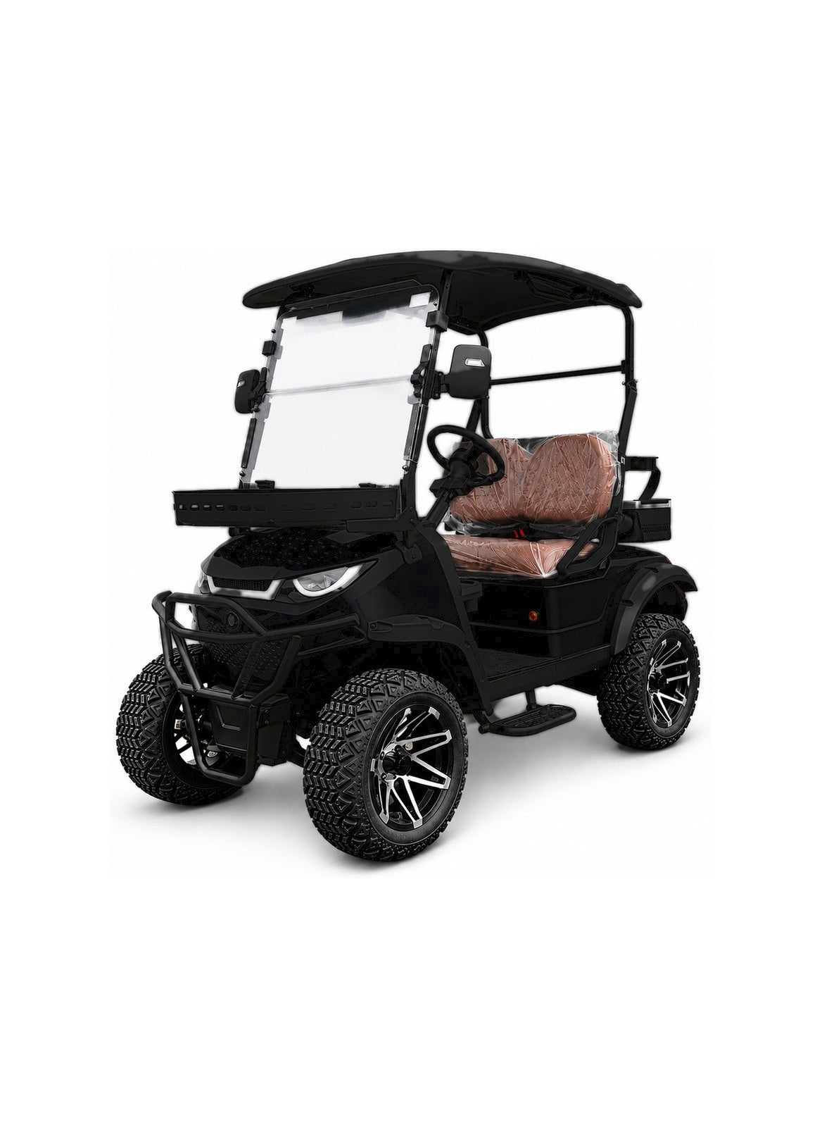 MXV Breeze 2 Trail Black golf cart – hero