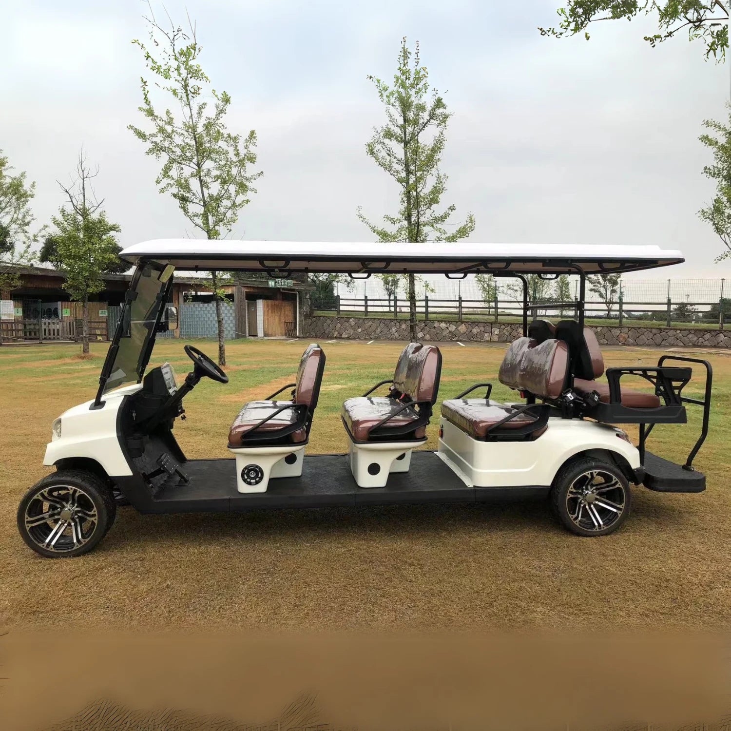 8 Seater Golf Cart With Lithium Battery
