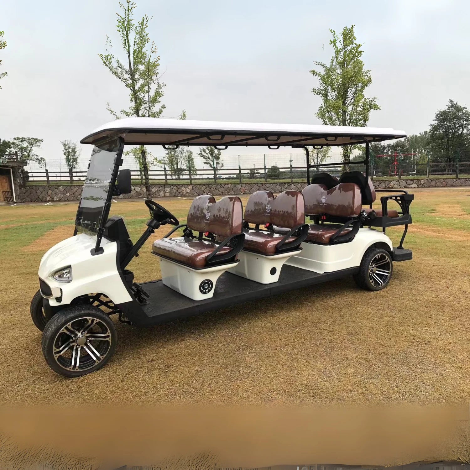 8 Seater Golf Cart With Lithium Battery
