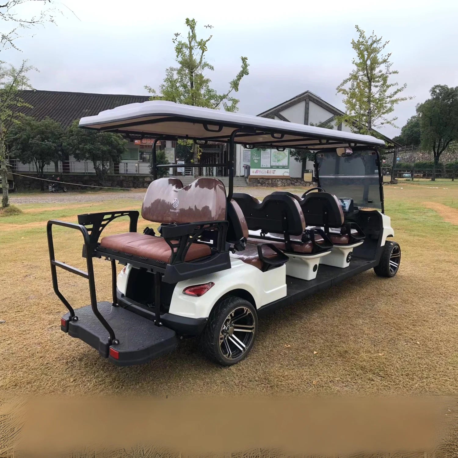 8 Seater Golf Cart With Lithium Battery