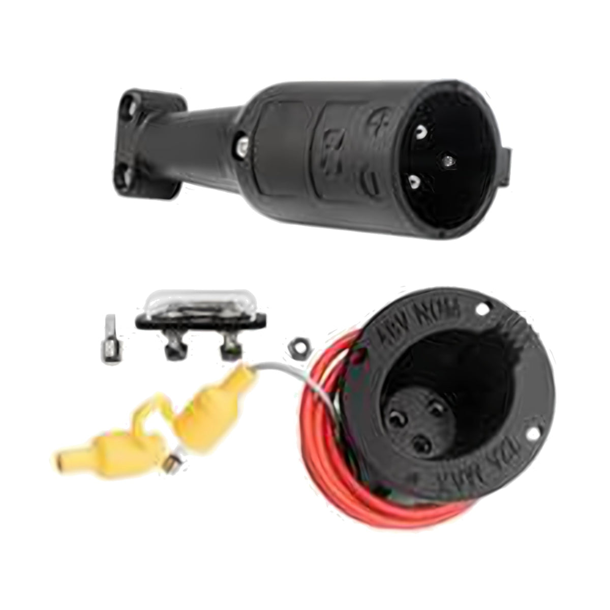 Club Car DS golf cart 48V charger handle plug & receptacle set