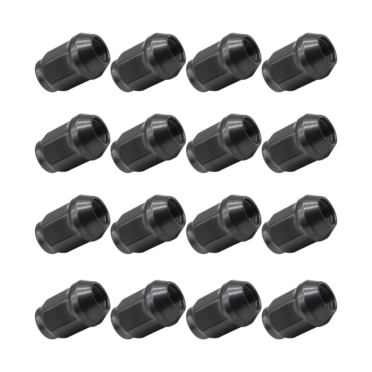 Club Car/EZGO golf cart wheel lug nuts – Black
