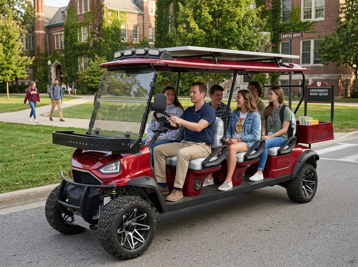 Suncart® UTV Series – 2 to 8-Seat Electric Golf Carts | Pre-Order, UAE & GCC
