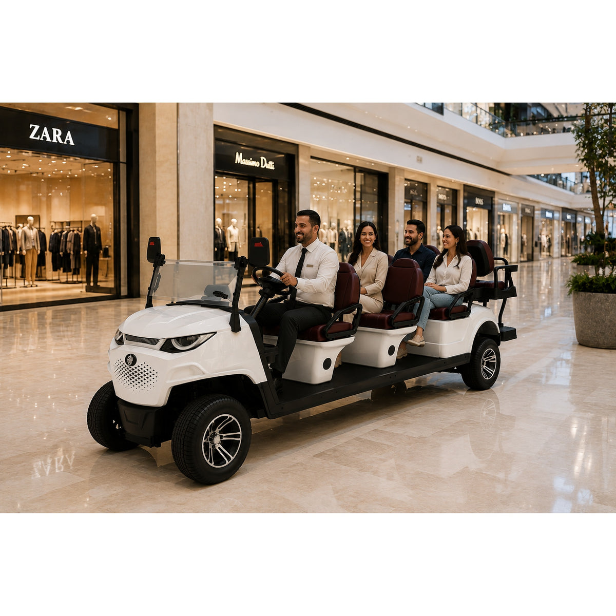 MXV Sovereign 8 Taxi Edition - White - hero shot