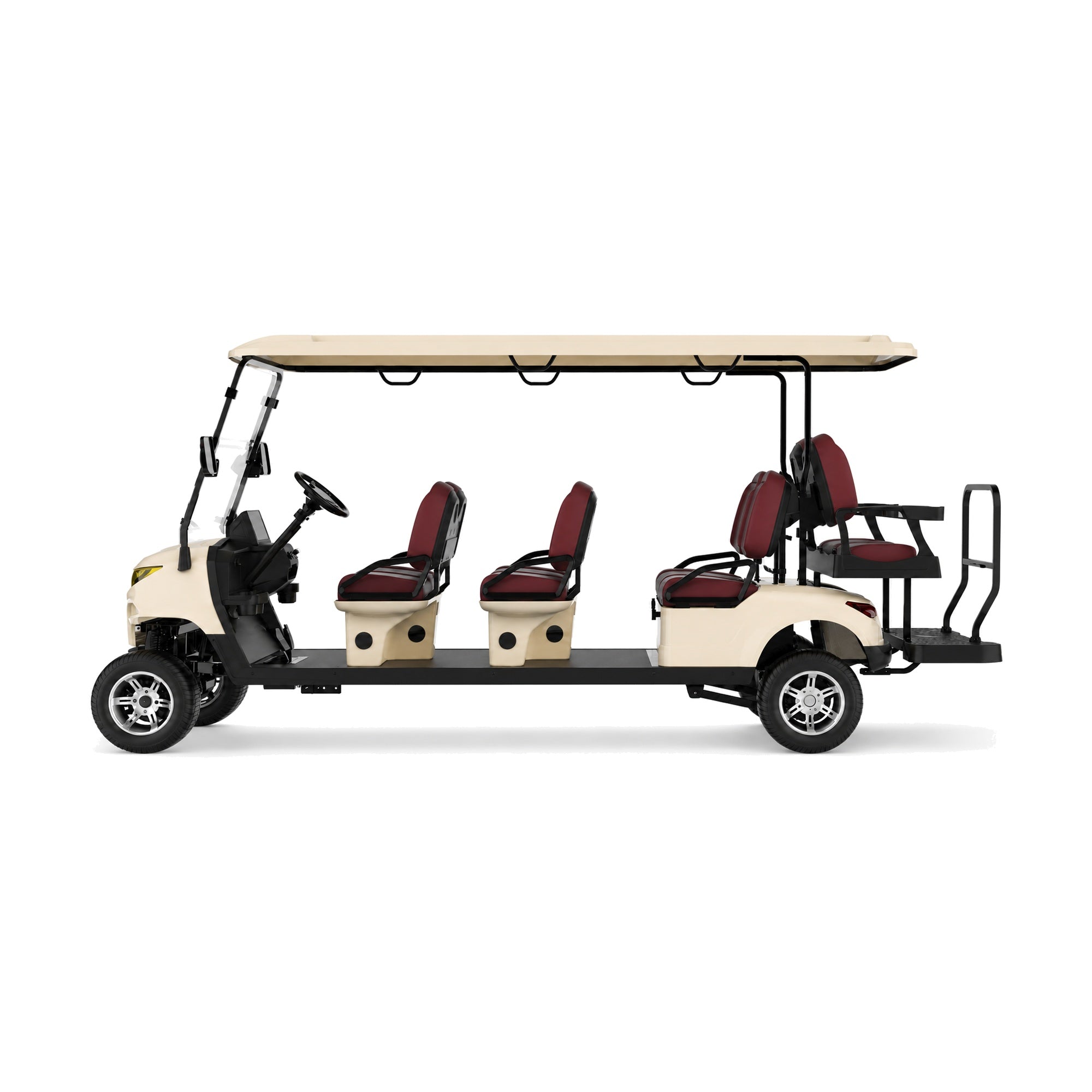 Suncart MXV Sovereign 8 - Dubai Taxi Cream - side profile