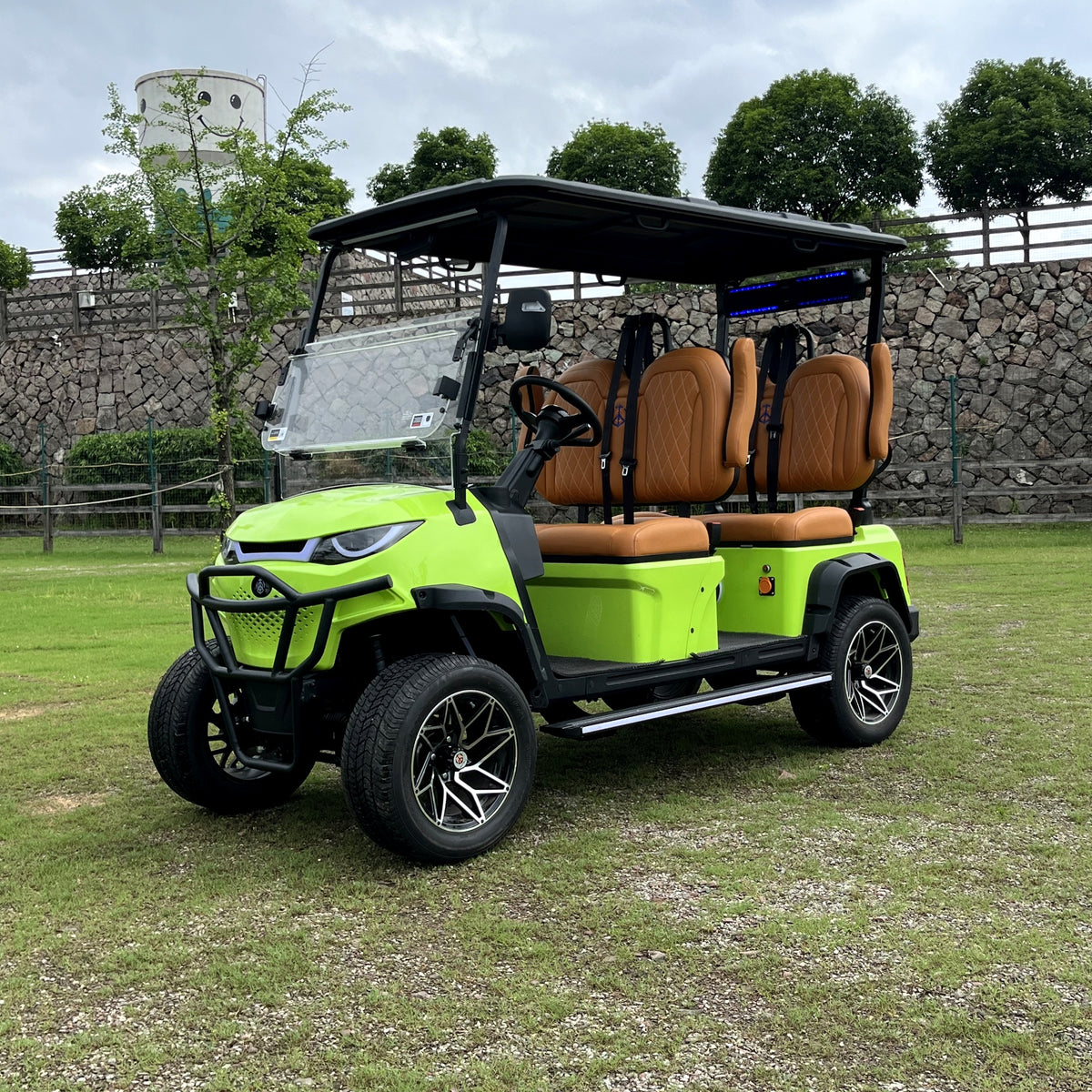 Suncart® MXV VOYAGER 4 Limited Edition – 4-Seater Electric Golf Cart | Passenger Cart | Resort Cart | Family Cart | (4+0) | Street Tire