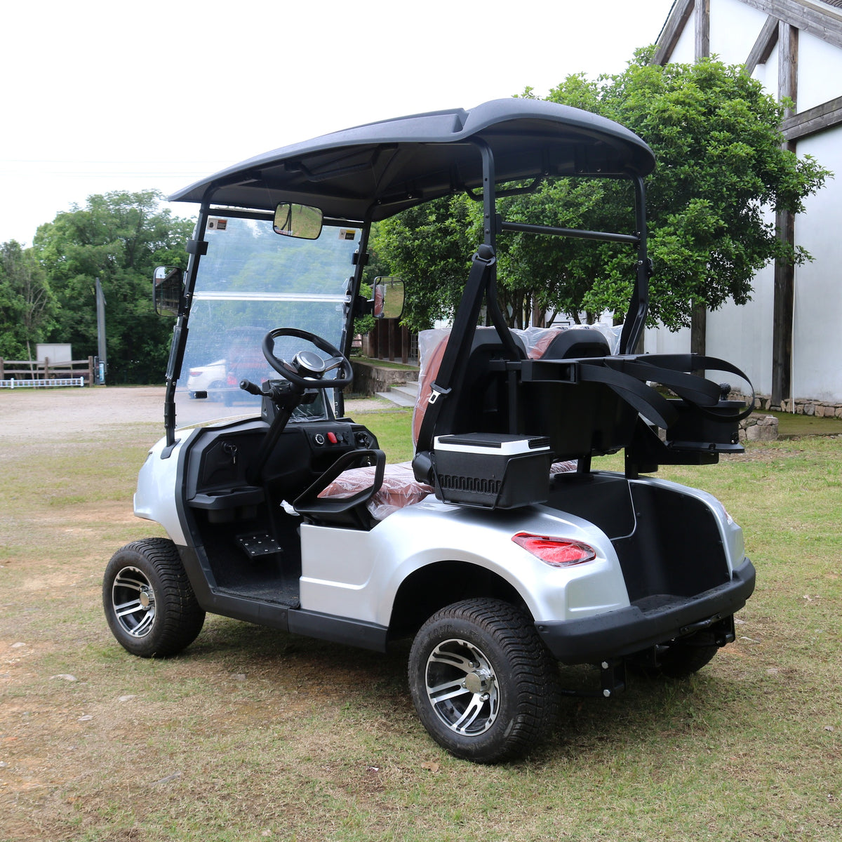 Suncart® MXV BREEZE 2 – 2-Seater Electric Golf Cart | Passenger Cart | Resort Cart | Community Cart | (2+0) | Street Tire