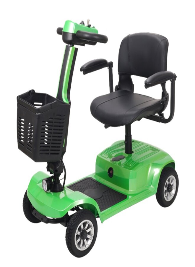 suncart® Mind (X-02) Electric Mobility Scooter for Adults – 180W Motor, 24V12AH Battery, 22KM Range, 120KG Load, 8" Solid Tires, Magnetic Brake – CE/ROHS Certified