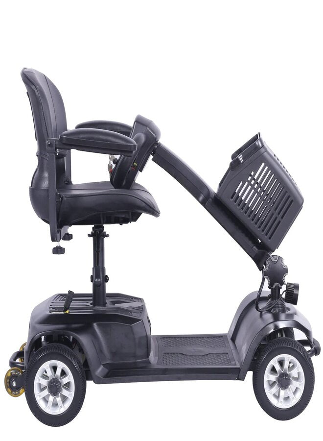 suncart® KingKong (S-02) Electric Mobility Scooter for Adults – 250W Motor, 24V12AH Battery, 25KM Range, 120KG Load, 8" Solid Tires, Magnetic Brake – CE/FDA Certified