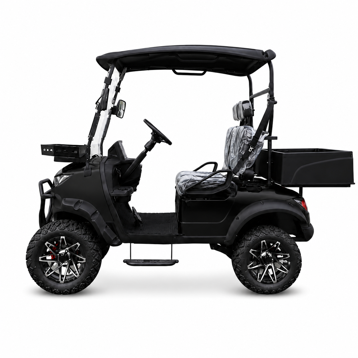 Suncart® MXV HAULER 2S – 2-Seater Electric Utility Cart with Truck Bed | Off-Road Tire