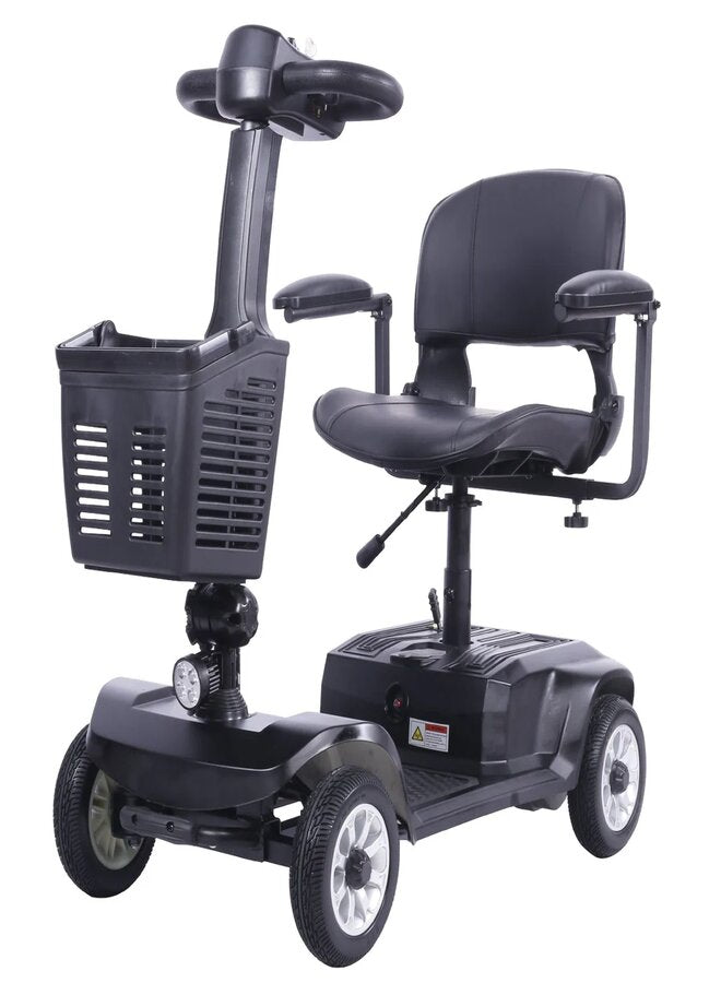 suncart® KingKong (S-02) Electric Mobility Scooter for Adults – 250W Motor, 24V12AH Battery, 25KM Range, 120KG Load, 8" Solid Tires, Magnetic Brake – CE/FDA Certified