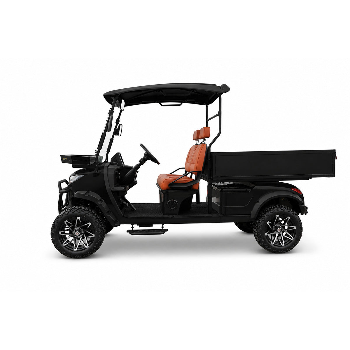 Suncart® MXV HAULER 2X – 2-Seater Electric Utility Cart with Long Truck Bed | Off-Road Tire