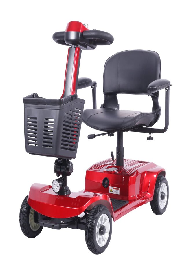 suncart® KingKong (S-02) Electric Mobility Scooter for Adults – 250W Motor, 24V12AH Battery, 25KM Range, 120KG Load, 8" Solid Tires, Magnetic Brake – CE/FDA Certified