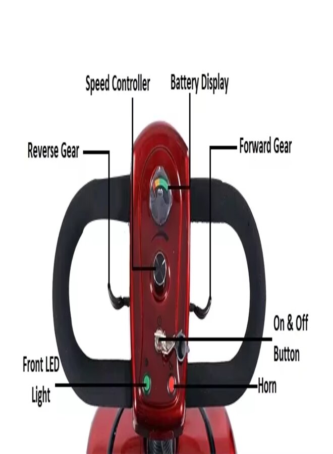 suncart® KingKong (S-02) Pro Electric Mobility Scooter – 250W Motor, 24V20AH Battery, 35KM Range, 120KG Load, 8" Solid Tires, Magnetic Brake – CE/FDA Certified