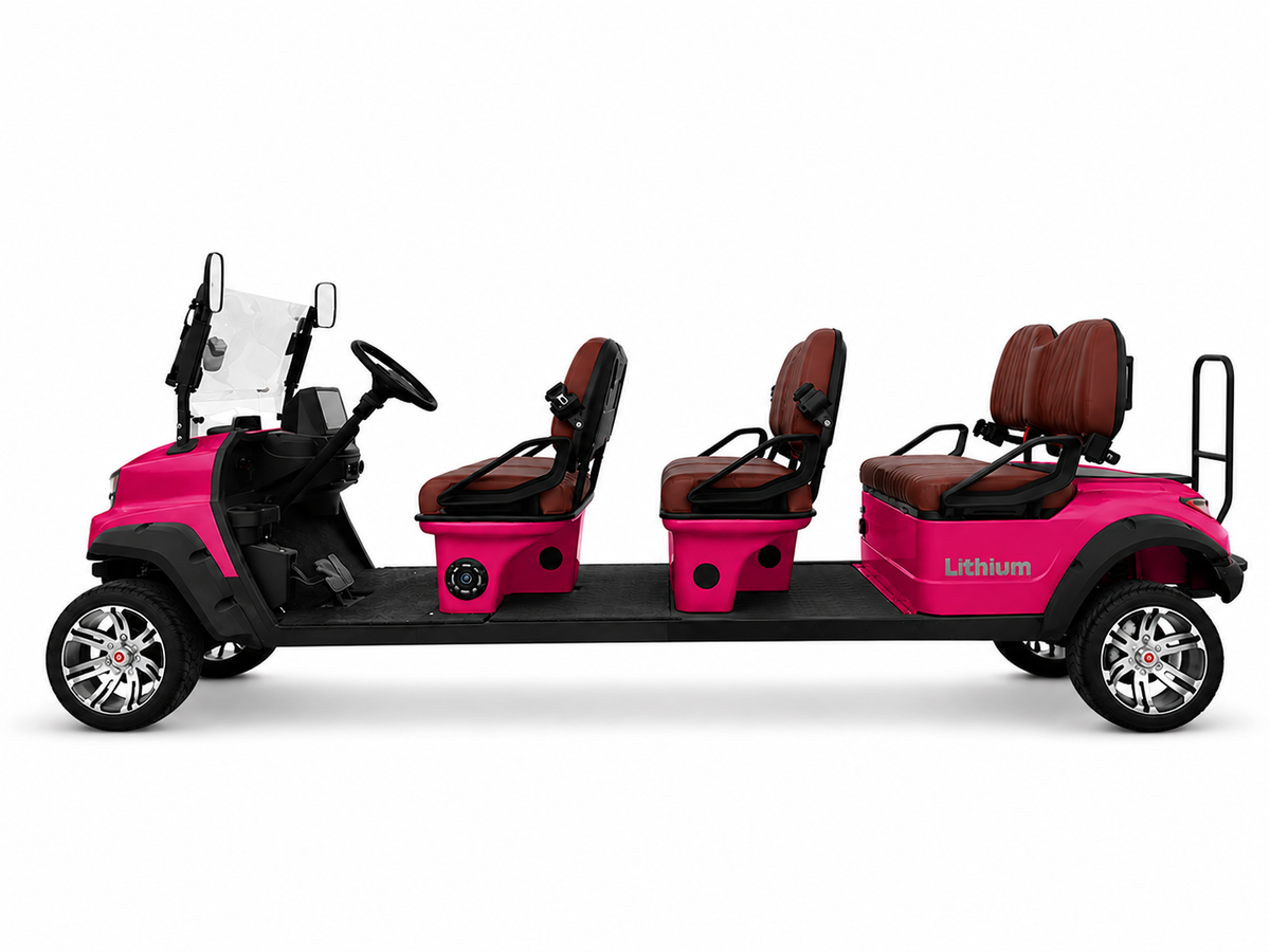 Suncart® MXV SOVEREIGN 8 Taxi Edition – 8-Seater Electric No-Roof Golf Cart | Mall Cart | Indoor Commute Cart | Shuttle Cart | (6+2) | Street Tire