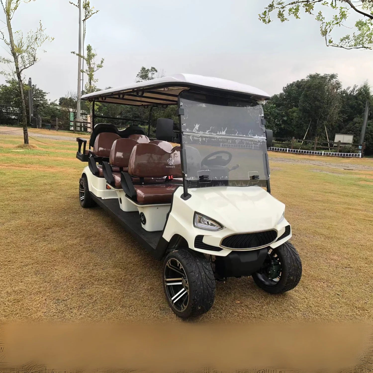 8 Seater Golf Cart With Lithium Battery