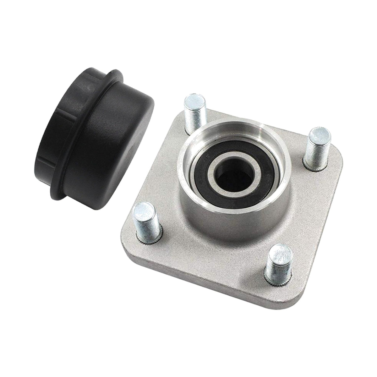 Club Car DS golf cart front wheel hub assembly with bearings