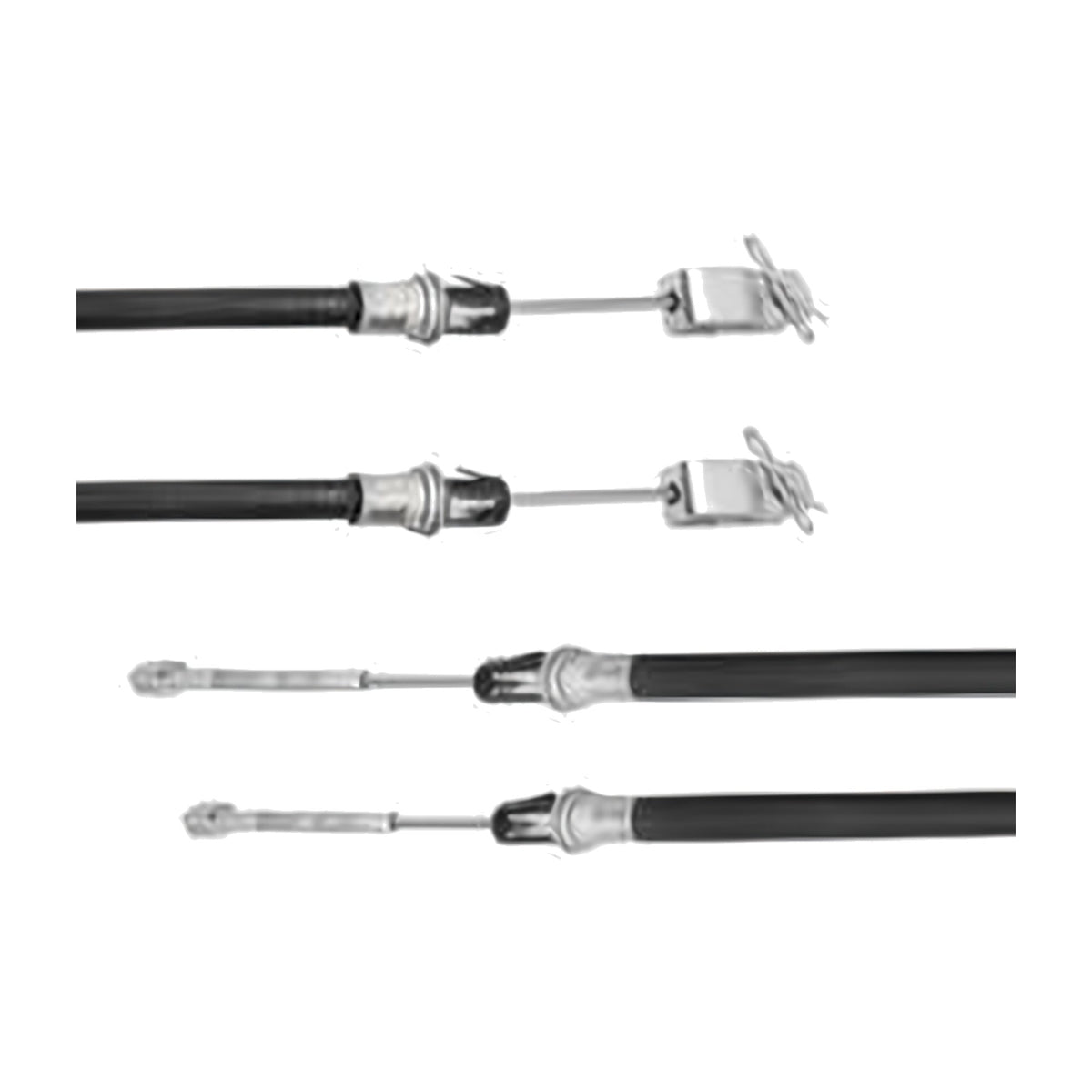 Club Car Precedent golf cart brake cable set – driver & passenger – view 2