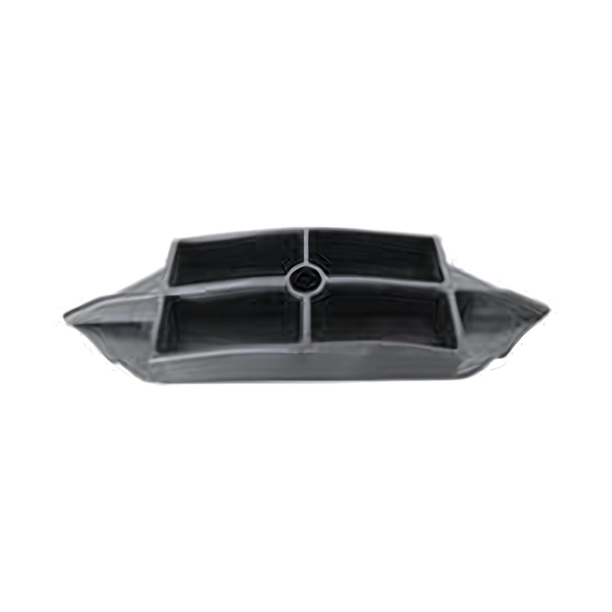 Club Car Precedent golf cart battery hold-down bracket (black plastic) – 12V Batteries (2004–2008)