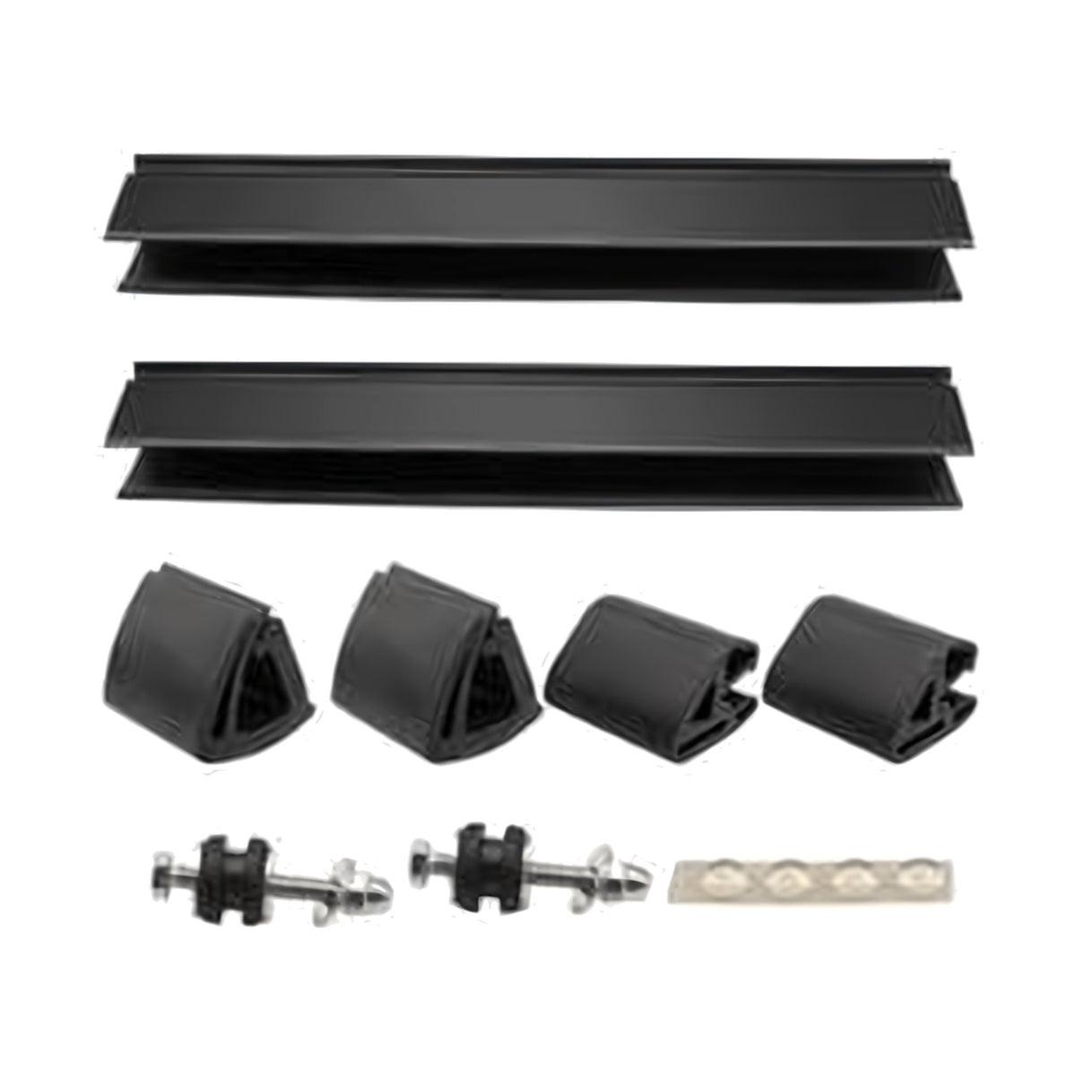 Club Car Precedent golf cart windshield retaining clips kit with screws & nuts