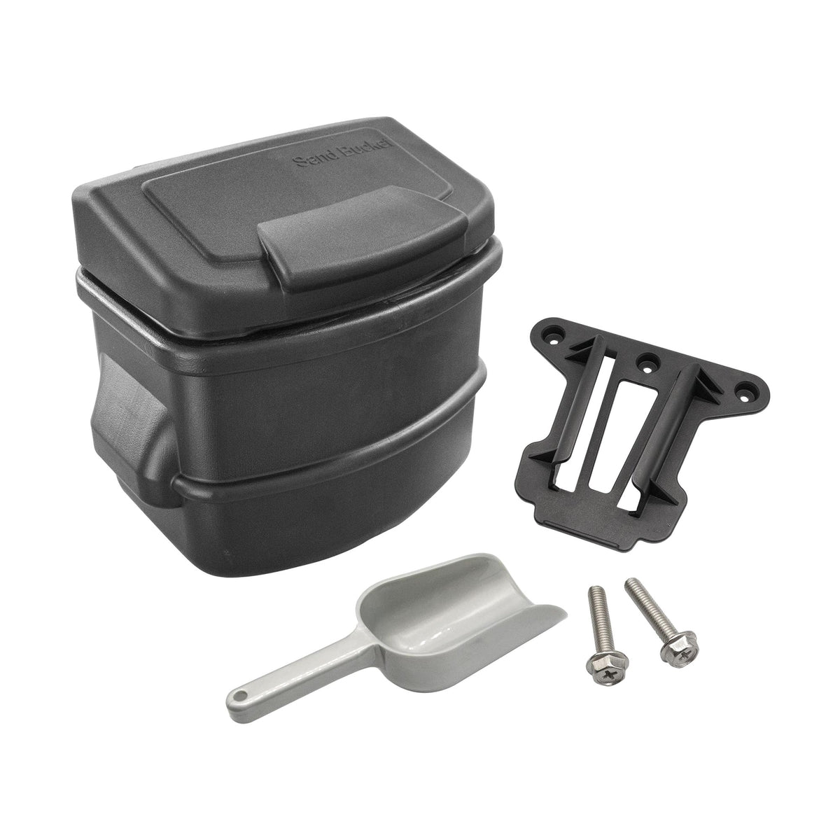 Club Car Precedent golf cart sand bucket with bracket