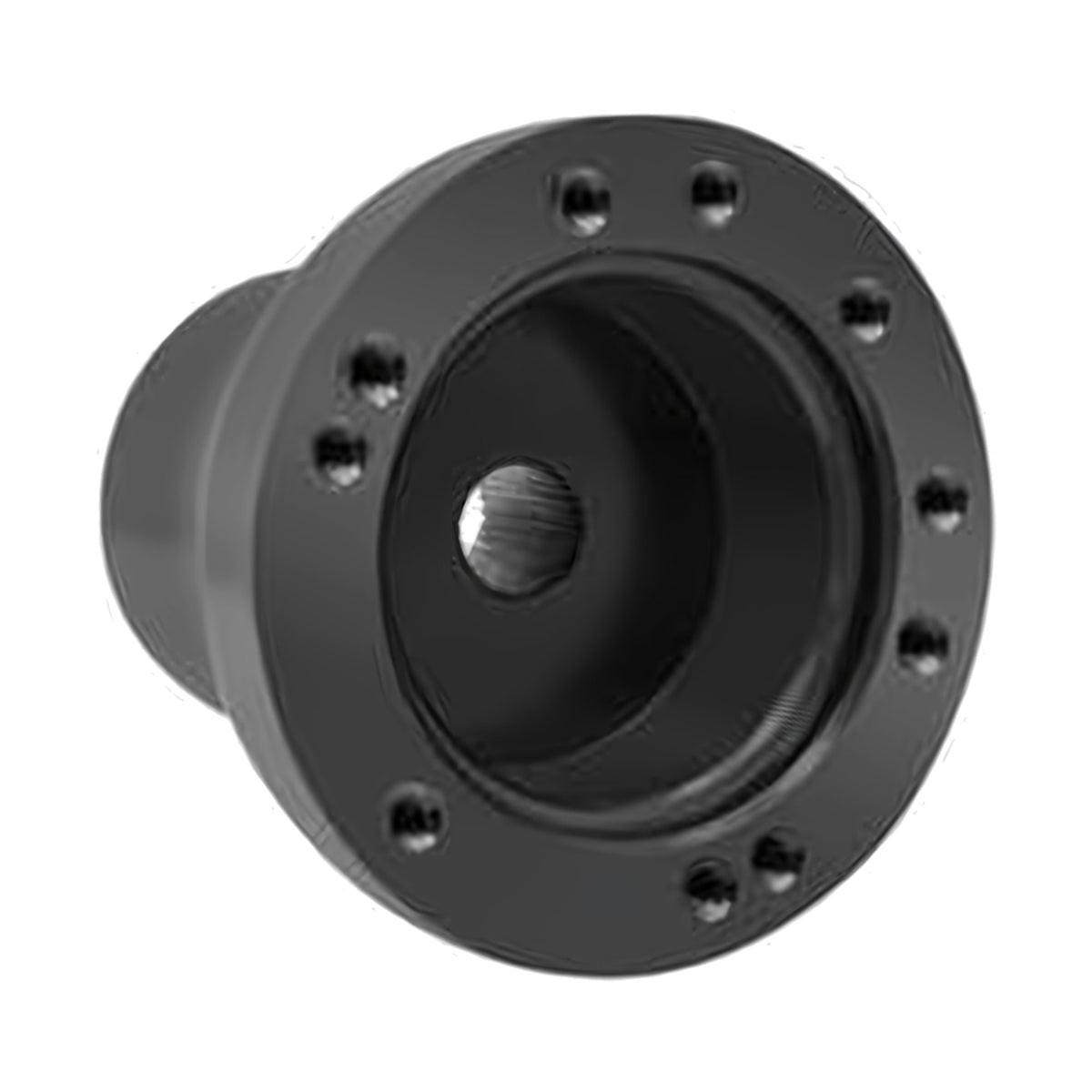 EZGO TXT/RXV golf cart steering wheel adapter hub – Black