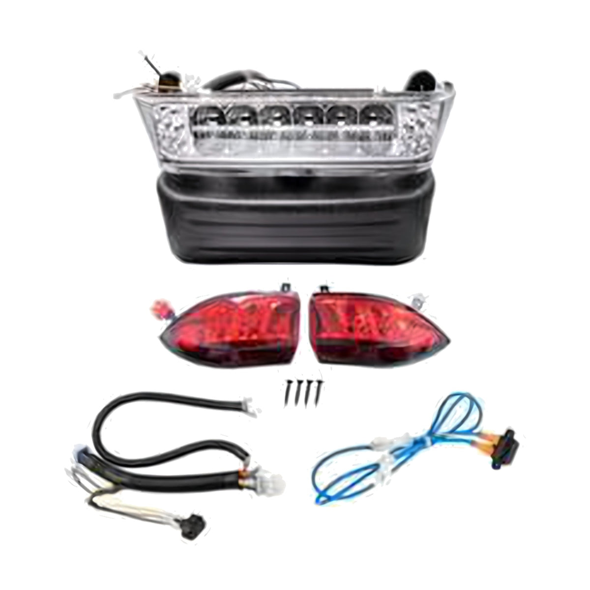 EZGO RXV golf cart basic LED light kit (headlights & tail lights)