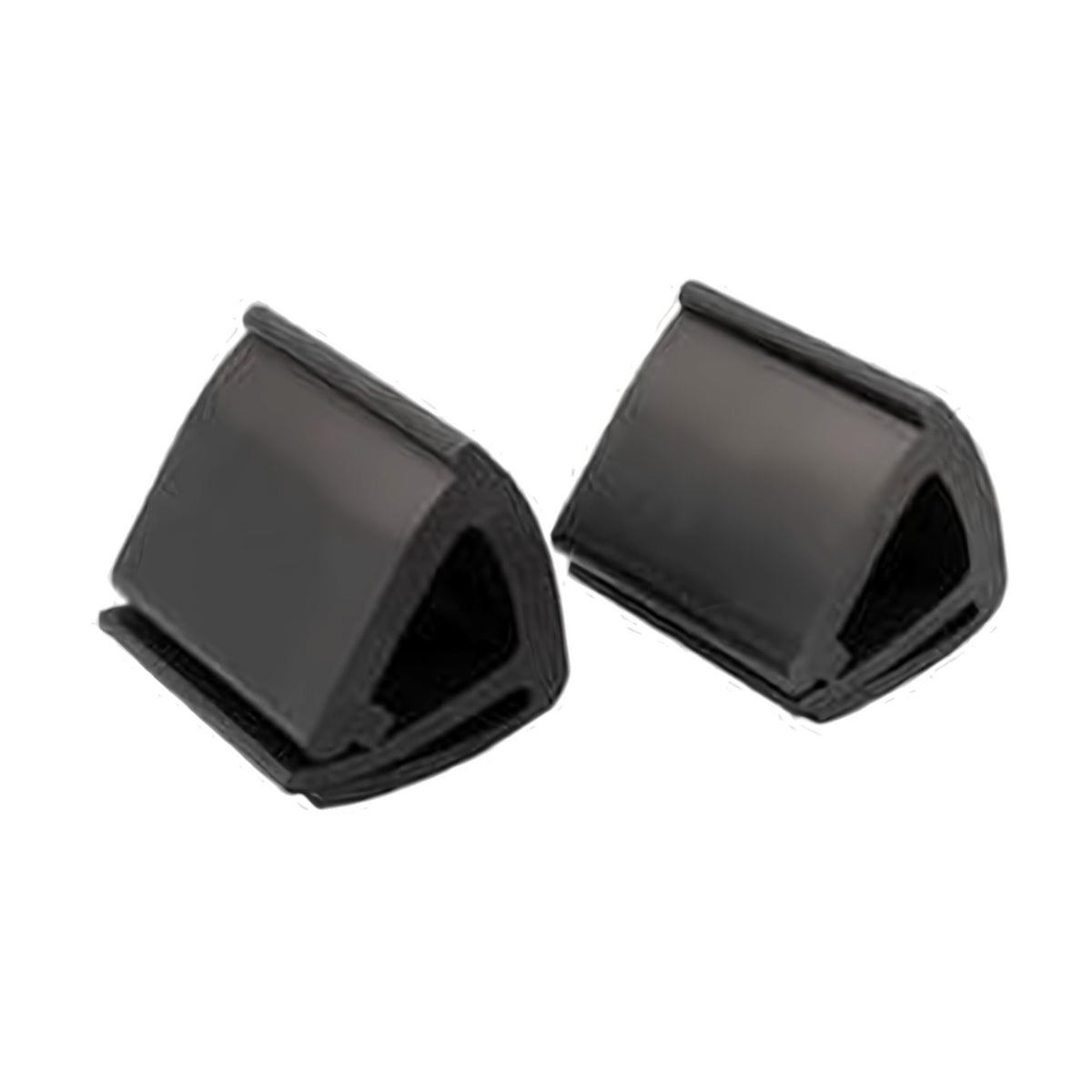 Universal golf cart windshield retaining clips
