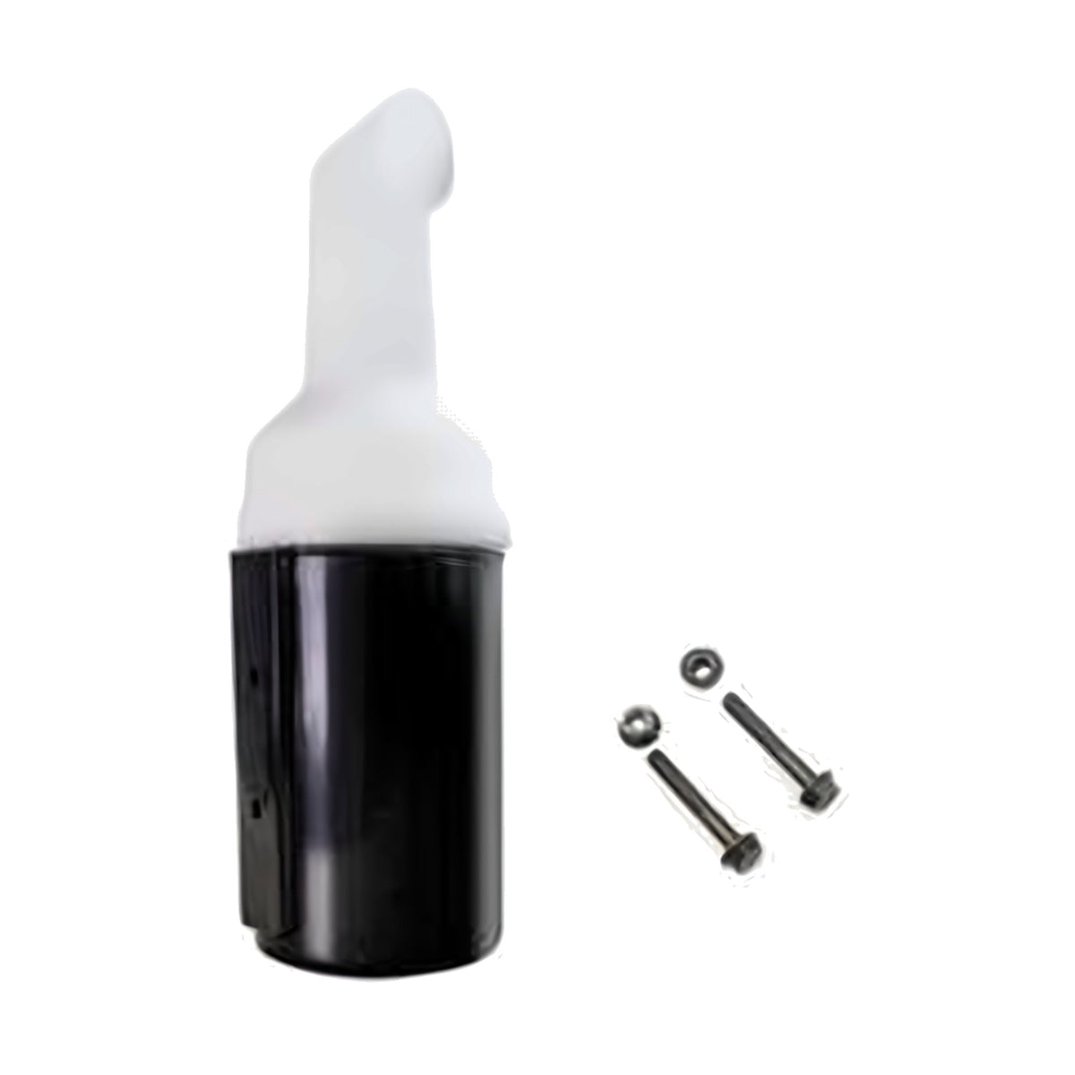 Universal golf cart sand bottle / divot filler with bracket