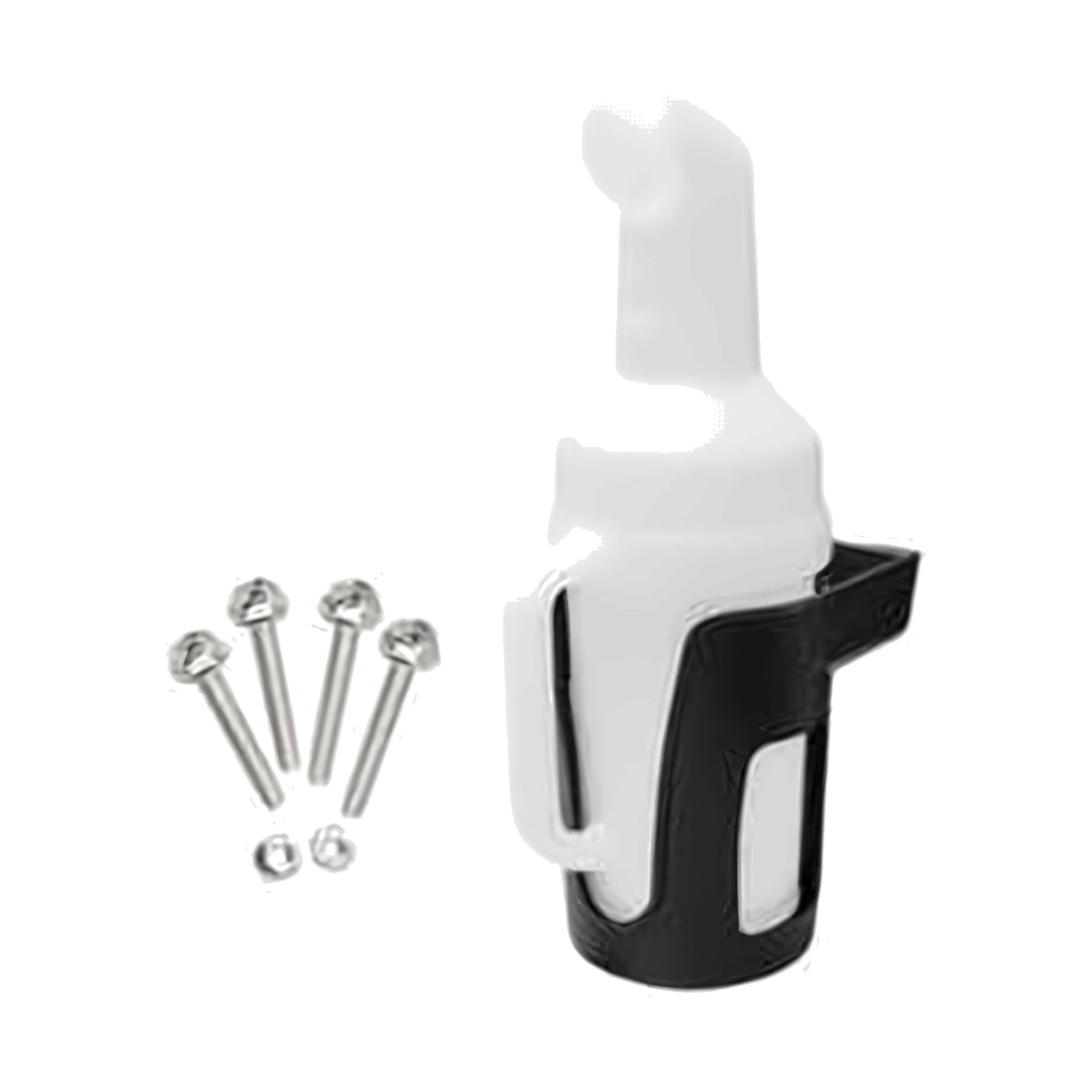Universal golf cart sand bottle with holder