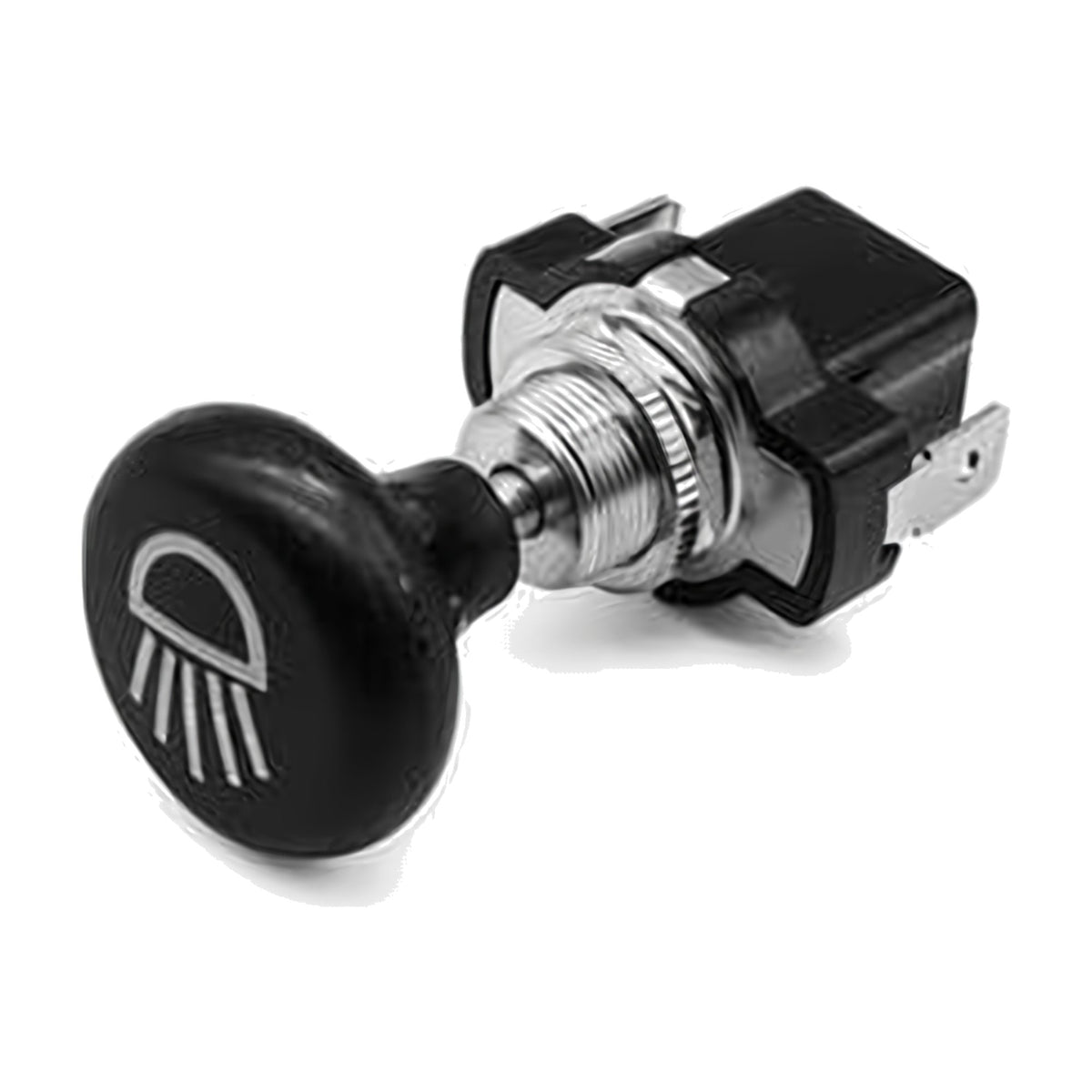 Universal golf cart push / pull headlight switch